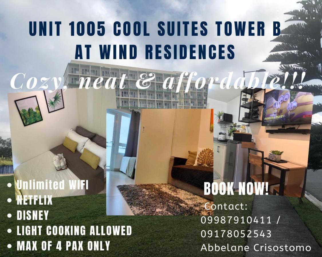 Unit 1005 Tower B Cool Suites At Wind Residences Tagaytay City Eksteriør billede